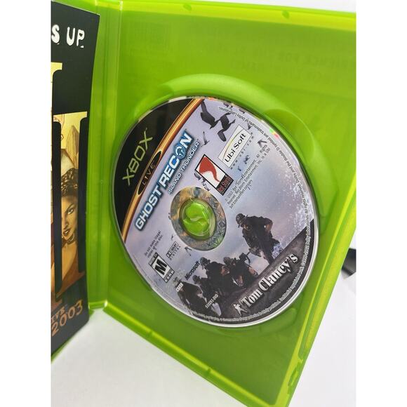 Ghost Recon: Island Thunder (Original Xbox) Black Label Cib Complete & Tested - Picture 5 of 6